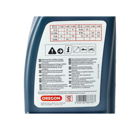 Olaj 2 ütemű Oregon 1 liter zöld