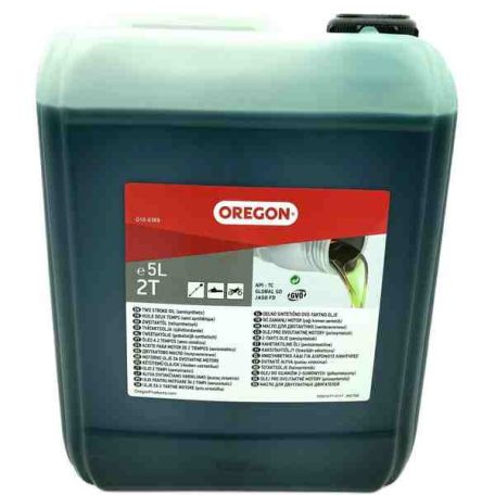 Olaj 2 ütemű Oregon 5 liter zöld