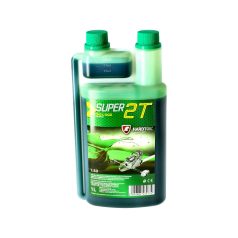 Olaj 2 ütemű HARDTOIL 1 liter super 2t adagolóval zöld