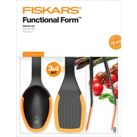 Fiskars Functional Form szilikonos konyhai kiegészítők, 3 részes (1027306)