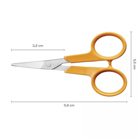 Fiskars Classic körömvágó olló, hajlított (10 cm) ÚJ