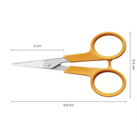 Fiskars Classic körömvágó olló, egyenes (10 cm) ÚJ