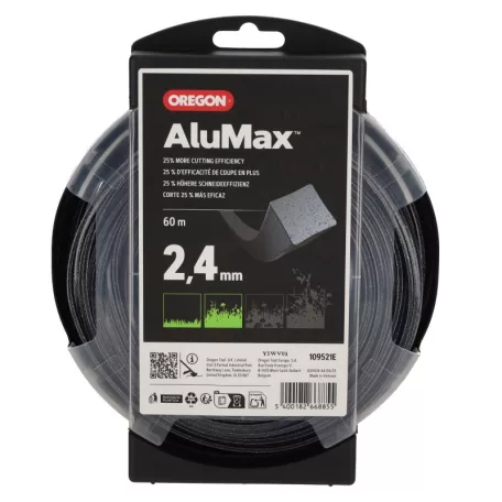Damil 2.4mm szögletes Oregon Alumax 60 méter