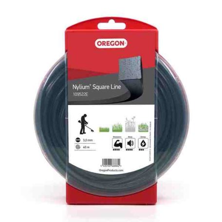 Damil 3.0mm szögletes Oregon Nylium 40 méter