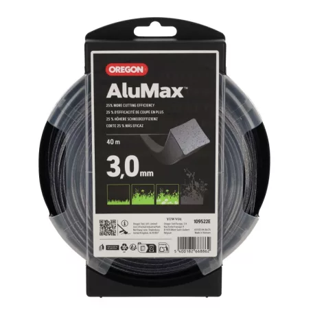Damil 3.0mm szögletes Oregon Alumax 40 méter