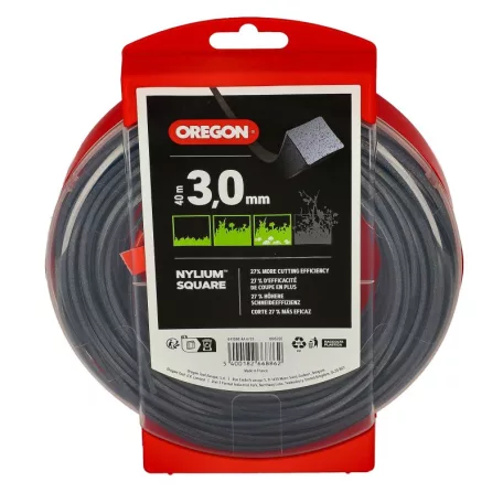 Damil 3.0mm szögletes Oregon Alumax 40 méter
