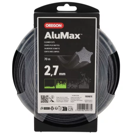 Damil 2.7mm csillag Oregon Alumax 70 méter