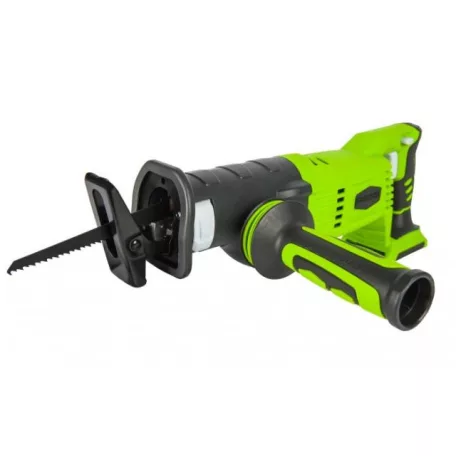 Orrfűrész akkumulátoros Greenworks G24RS 24v, vmélység fa: 180, fém: 20mm, akku-töltő nélkül