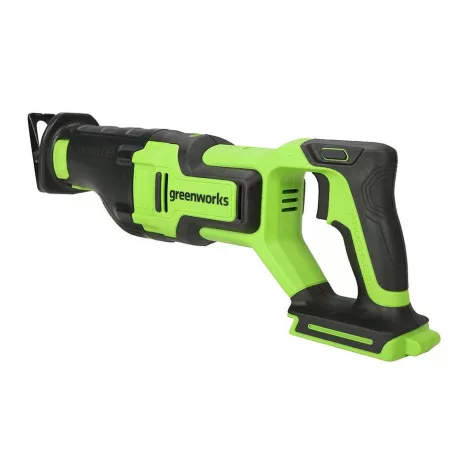 Orrfűrész akkumulátoros Greenworks GD24RS 24v, vmélység fa: 210mm, fém: 20mm, akku-töltő nélkül