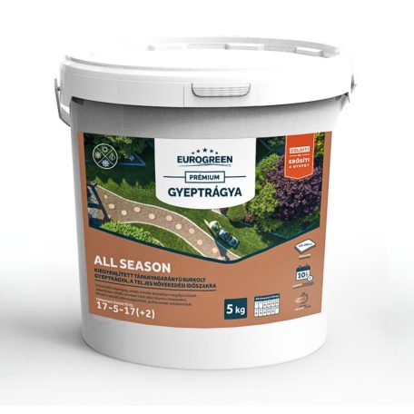 Eurogreen All Season gyeptrágya 17-5-17+2 5kg (1233320_5)