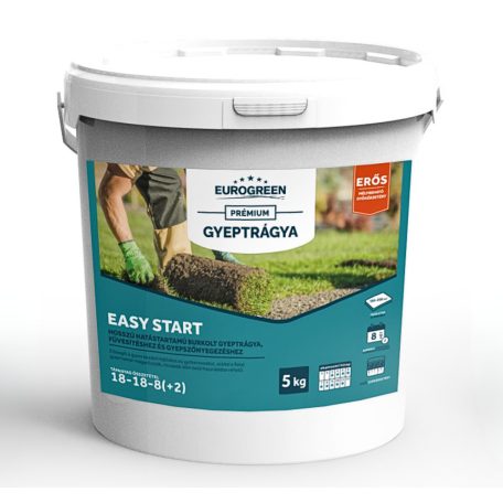 EUROGREEN EASY START burkolt indító gyeptrágya (10 kg) 