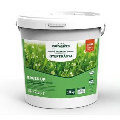 EUROGREEN GREEN UP burkolt gyeptrágya (10 kg) 