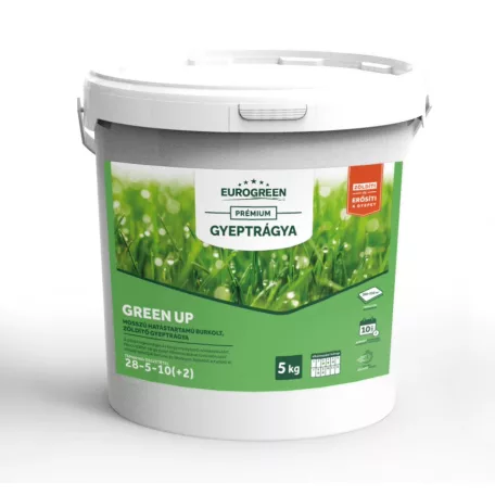 EUROGREEN GREEN UP burkolt gyeptrágya (5 kg) 