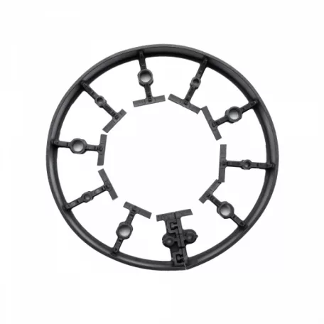 Ágyásszegély OBRB78 fekete 1025/75/78mm (140078)