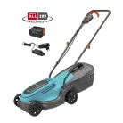 Gardena PowerMax 30/18V P4A akkumulátoros fűnyíró akkumulátorral