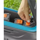 Gardena PowerMax 37/36V P4A akkumulátoros fűnyíró akkumulátorral