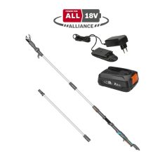   Gardena HighCut 360/18V P4A teleszkópos akkumulátoros ágvágó olló aksival