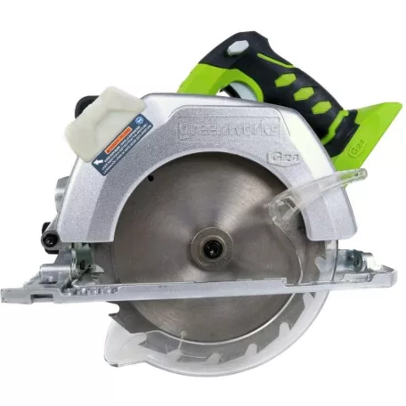 Körfűrész akkumulátoros Greenworks GD24CS 24v, tárcsa 185mm, kézi, akku és töltő nélkül