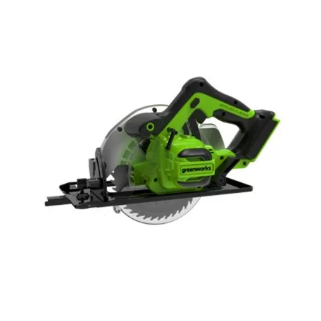 Körfűrész akkumulátoros Greenworks GD24CS 24v, tárcsa 185mm, kézi, akku és töltő nélkül