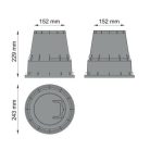 Hengeres szelepakna 6 Col (15020210)