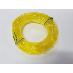 Üzemanyagcső   3.5x6.5mm 15 méter sárga utángyártott