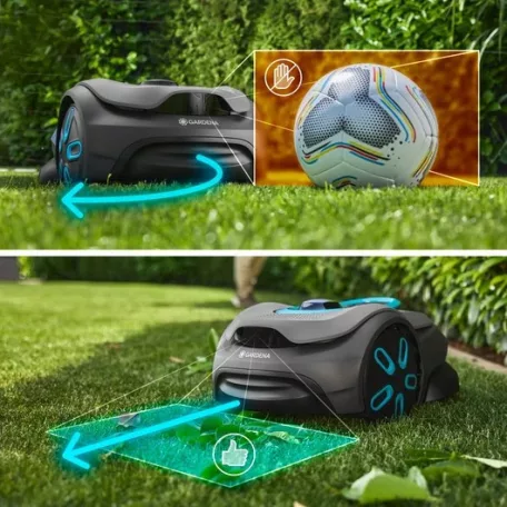 Gardena smart SILENO sense 400m2 robotfűnyíró
