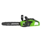 Láncfűrész készlet akkumulátoros Greenworks GD40CS15K2X 40 v, 3/8-1.3-52 szemes, akku- és töltővel