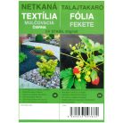 Talajtakaró fekete geotextília 1,60m x 5m 50g/m2 UV stab. (21000)