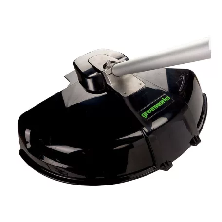 Bozótvágó akkumulátoros Greenworks GD40BCB 40 v, damilfej, vágótárcsa tar., akku- és töltő nélkül