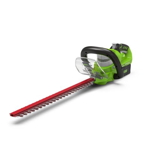Sövényvágó akkumulátoros Greenworks G24HT57 24v, penge: 57cm, akku és töltő nélkül
