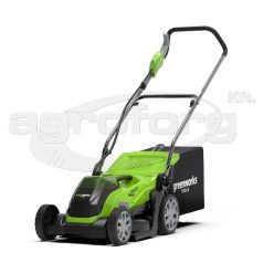   Fűnyíró fűgyűjtős, akkumulátoros Greenworks G40LM35 40 v, 35 cm,  akku- és töltő nélkül