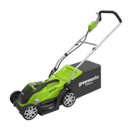 Greenworks G40LM35K2x akkumulátoros fűgyűjtős fűnyíró 