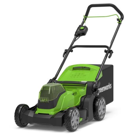 Greenworks G24X2LM41 akkumulátoros fűgyűjtős fűnyíró (akku és töltő nélkül) (2512607-GW)