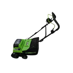   Gyepszellőztető gyűjtős akkumulátoros Greenworks GD2X24SC38II 2x24v akku és töltő nélkül