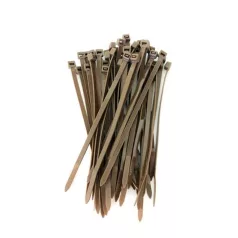 Bridfix gyorskötöző barna 140mm, 50 db/csomag