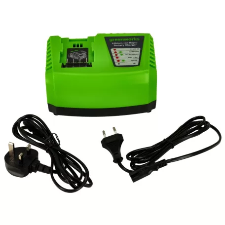 Akkumulátor töltő Greenworks G40UC4 40v 4a  gyors töltő