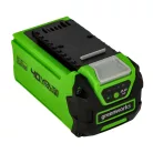 Akkumulátor Greenworks G40B2 40v 2ah lítium ionos, új házzal