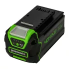 Akkumulátor Greenworks G40B5 40v 5 ah litium ionos új házzal