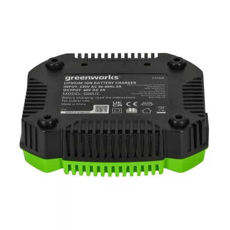 Akkumulátor töltő Greenworks G60UC 60v 2a