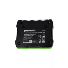   Akkumulátor töltő Greenworks G40X2UC2 kettő darab akkumulátorhoz