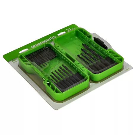 Fúrószár készlet Greenworks APT-21BODS-GW 21 darabos hss