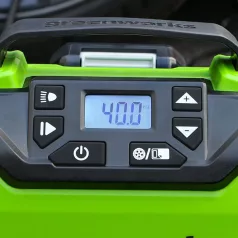   Kompresszor akkumulátoros Greenworks G24IN mini, 24 v, 11 bar,  akku és töltő nélkül