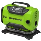 Kompresszor akkumulátoros Greenworks G24IN mini, 24 v, 11 bar,  akku és töltő nélkül