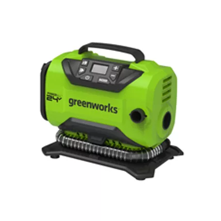 Kompresszor akkumulátoros Greenworks G24IN mini, 24 v, 11 bar,  akku és töltő nélkül