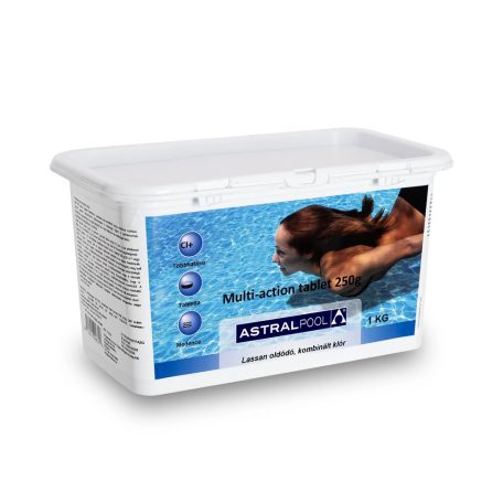 AstralPool MULTIACTION-250G multifunkciós tabletta 1kg