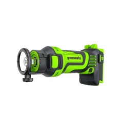   Marógép Greenworks G24SS akkumulátoros 24v, vmélység fa: 31,5mm, akku-töltő nélkül