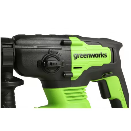 Fúró-vésőkalapács akkumulátoros Greenworks GD24SDS2 24v, ütőerő 2 j, sds, akku és töltő nélkül