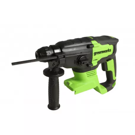 Fúró-vésőkalapács akkumulátoros Greenworks GD24SDS2 24v, ütőerő 2 j, sds, akku és töltő nélkül