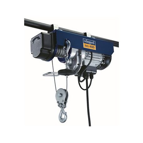 SCHEPPACH HRS 400 DRÓTKÖTELES CSÖRLŐ-EMELŐ  ELEKTROMOS 230V