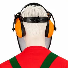 Védőálarc szitaszövésű Oregon  fülvédővel